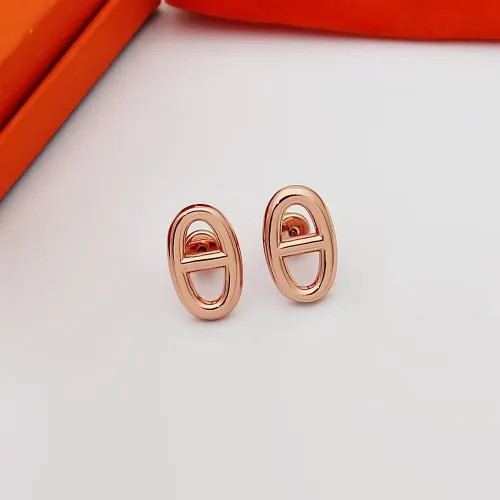 Hermes Earrings For Women #1398127 $23.00 USD, Wholesale Replica Hermes Earrings