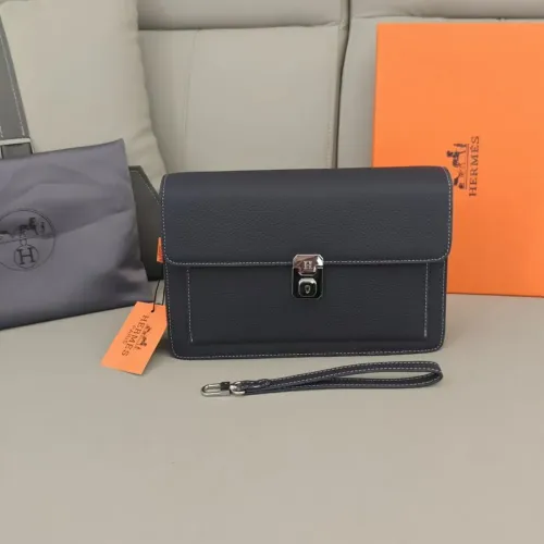 Hermes AAA Man Pouches #1398146 $102.00 USD, Wholesale Replica Hermes AAA Man Wallets