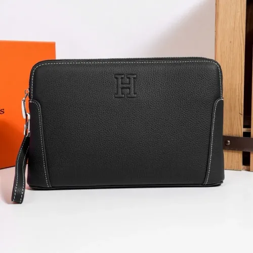 Hermes AAA Man Pouches #1398170 $96.00 USD, Wholesale Replica Hermes AAA Man Wallets