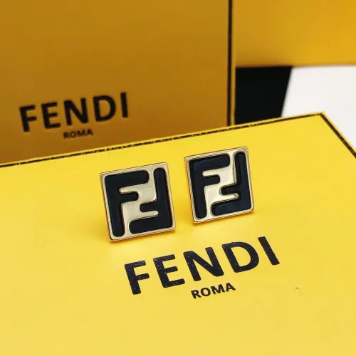 Replica Fendi Earrings For Women #1398171 $25.00 USD for Wholesale