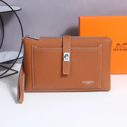 Hermes AAA Man Pouches #1398173 $96.00 USD, Wholesale Replica Hermes AAA Man Wallets