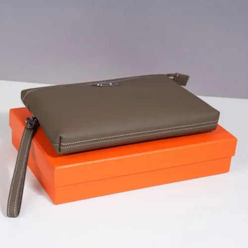 Replica Hermes AAA Man Pouches #1398180 $96.00 USD for Wholesale