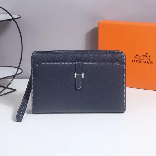 Hermes AAA Man Pouches #1398187 $96.00 USD, Wholesale Replica Hermes AAA Man Wallets