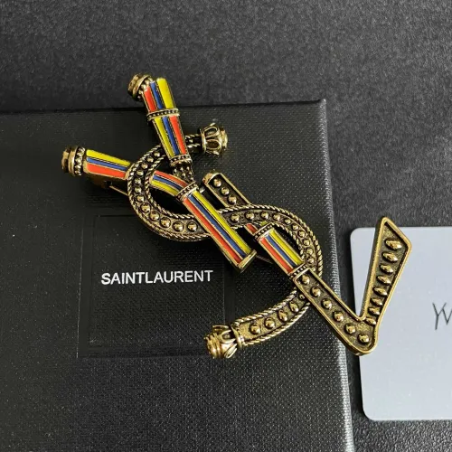 Yves Saint Laurent Brooches For Women #1398217 $27.00 USD, Wholesale Replica Yves Saint Laurent Brooches