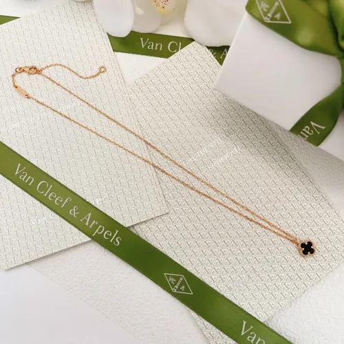 Replica Van Cleef & Arpels Necklaces For Women #1398247 $25.00 USD for Wholesale