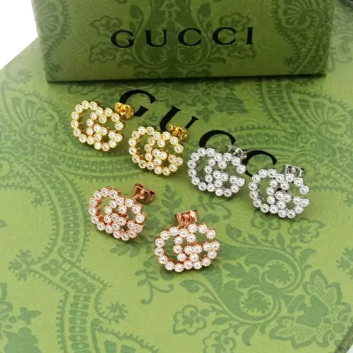Replica Gucci Earrings For Women #1398326 $25.00 USD for Wholesale