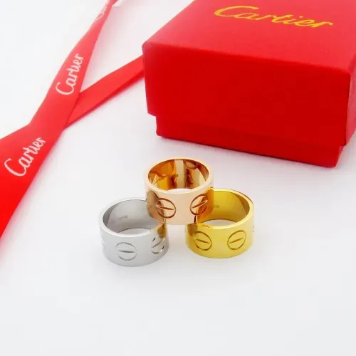 Replica Cartier Rings In Rose Gold For Unisex #1398335 $25.00 USD for Wholesale