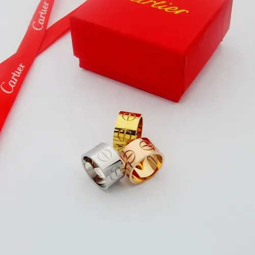 Replica Cartier Rings In Gold For Unisex #1398336 $25.00 USD for Wholesale