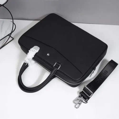 Replica Mont Blanc AAA Man Handbags #1398362 $162.00 USD for Wholesale