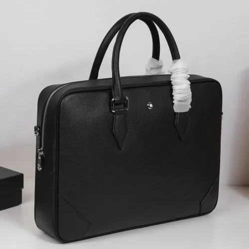 Replica Mont Blanc AAA Man Handbags #1398364 $162.00 USD for Wholesale
