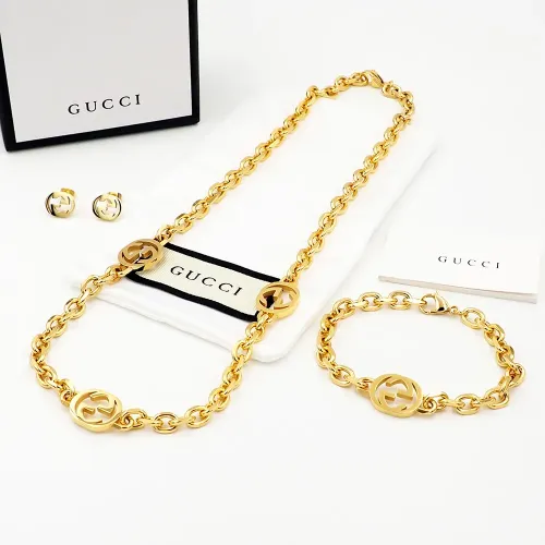 Gucci Jewelry Set #1398391 $64.00 USD, Wholesale Replica Gucci Jewelry Set