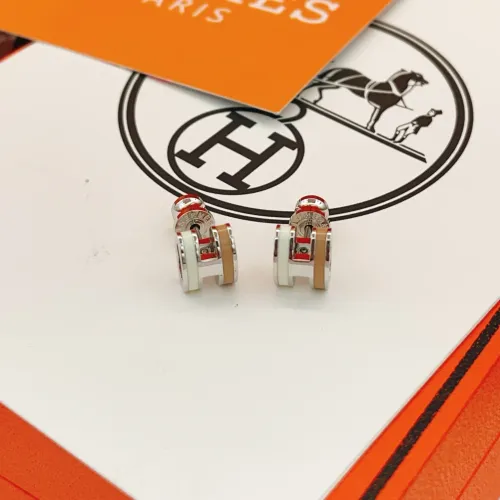 Replica Hermes Earrings For Women #1398421 $32.00 USD for Wholesale