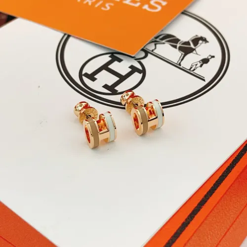Hermes Earrings For Women #1398422 $32.00 USD, Wholesale Replica Hermes Earrings