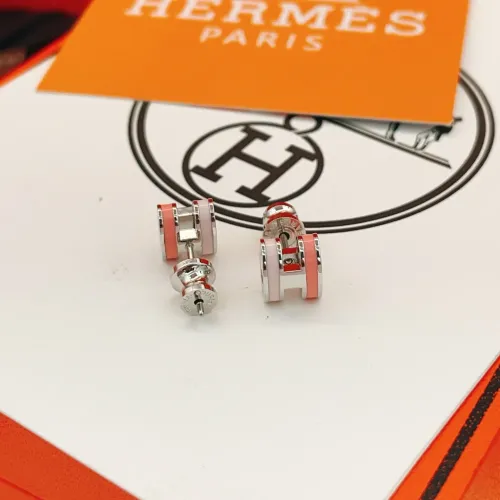 Replica Hermes Earrings For Women #1398424 $32.00 USD for Wholesale