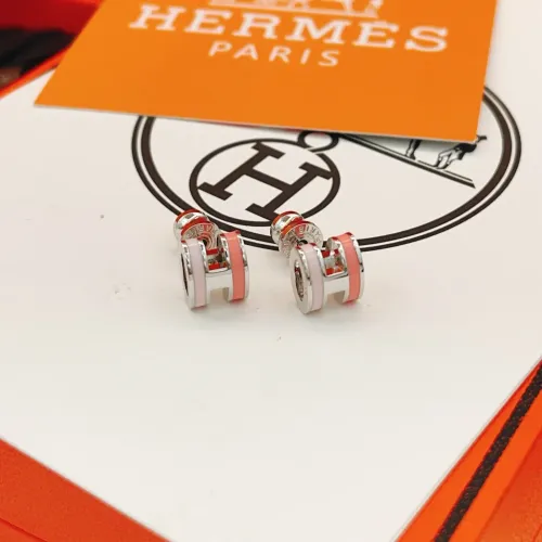 Replica Hermes Earrings For Women #1398424 $32.00 USD for Wholesale