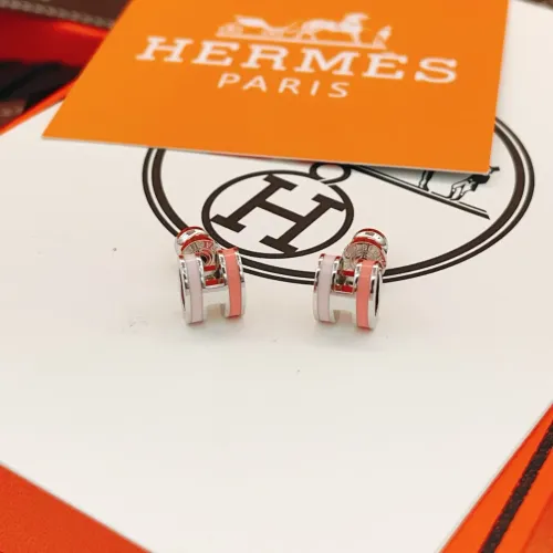 Replica Hermes Earrings For Women #1398424 $32.00 USD for Wholesale