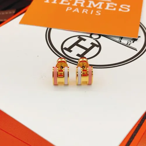 Replica Hermes Earrings For Women #1398426 $32.00 USD for Wholesale