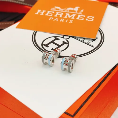 Replica Hermes Earrings For Women #1398431 $32.00 USD for Wholesale