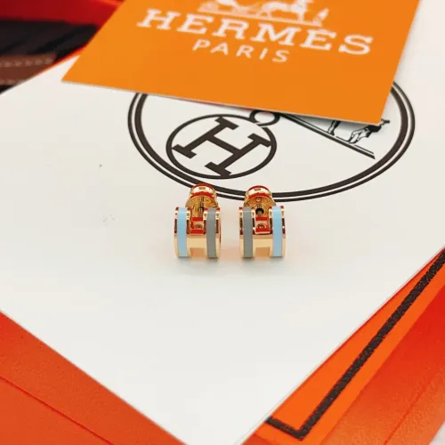 Replica Hermes Earrings For Women #1398432 $32.00 USD for Wholesale