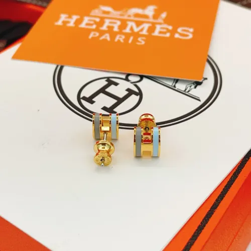 Replica Hermes Earrings For Women #1398435 $32.00 USD for Wholesale