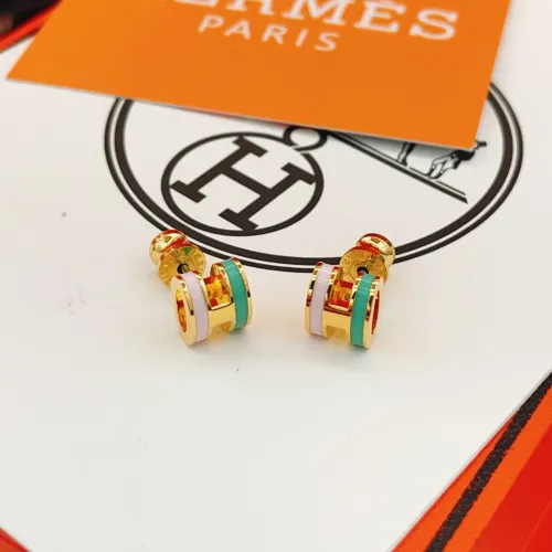 Hermes Earrings For Women #1398442 $32.00 USD, Wholesale Replica Hermes Earrings