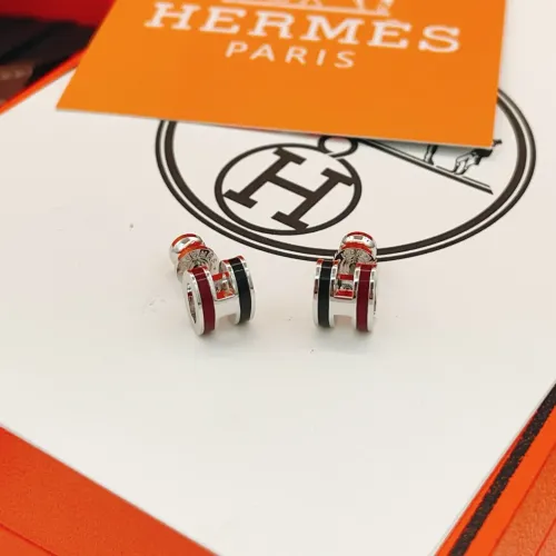 Replica Hermes Earrings For Women #1398444 $32.00 USD for Wholesale