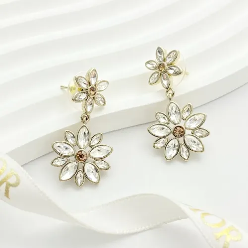 Replica Christian Dior Earrings For Women #1398453 $32.00 USD for Wholesale