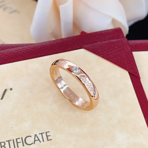 Cartier Rings In Rose Gold #1398482 $25.00 USD, Wholesale Replica Cartier Rings