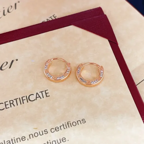 Cartier Earrings For Women #1398541 $25.00 USD, Wholesale Replica Cartier Earrings