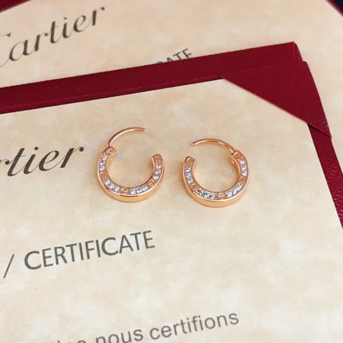 Replica Cartier Earrings For Women #1398541 $25.00 USD for Wholesale