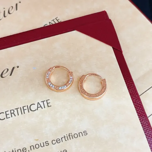 Replica Cartier Earrings For Women #1398541 $25.00 USD for Wholesale