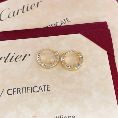 Cartier Earrings For Women #1398542 $25.00 USD, Wholesale Replica Cartier Earrings