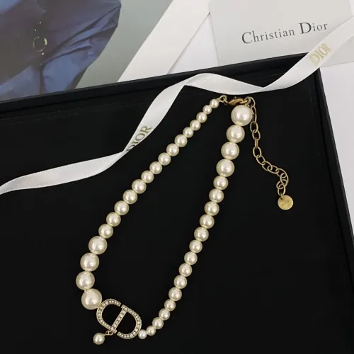 Replica Christian Dior Necklaces For Women #1398558 $36.00 USD for Wholesale
