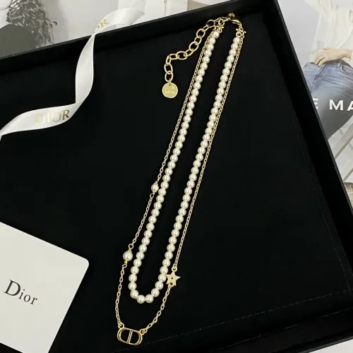 Replica Christian Dior Necklaces For Women #1398559 $40.00 USD for Wholesale