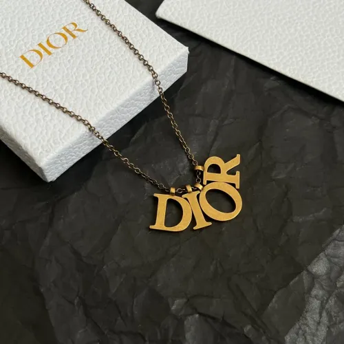 Replica Christian Dior Necklaces #1398567 $40.00 USD for Wholesale