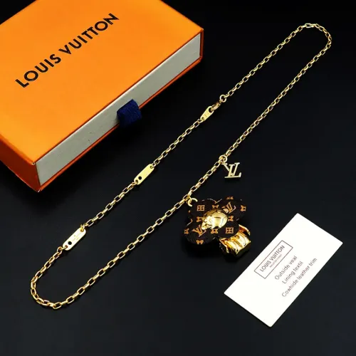 Louis Vuitton Necklaces #1398581 $34.00 USD, Wholesale Replica Louis Vuitton Necklaces