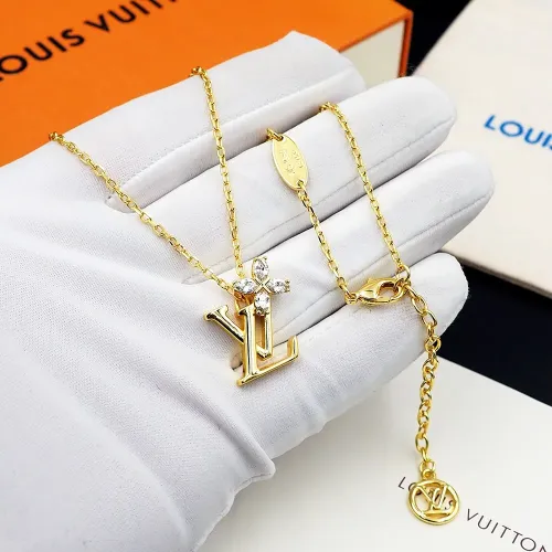 Louis Vuitton Necklaces #1398583 $25.00 USD, Wholesale Replica Louis Vuitton Necklaces