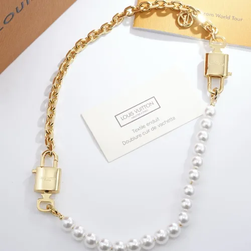 Louis Vuitton Necklaces #1398585 $56.00 USD, Wholesale Replica Louis Vuitton Necklaces