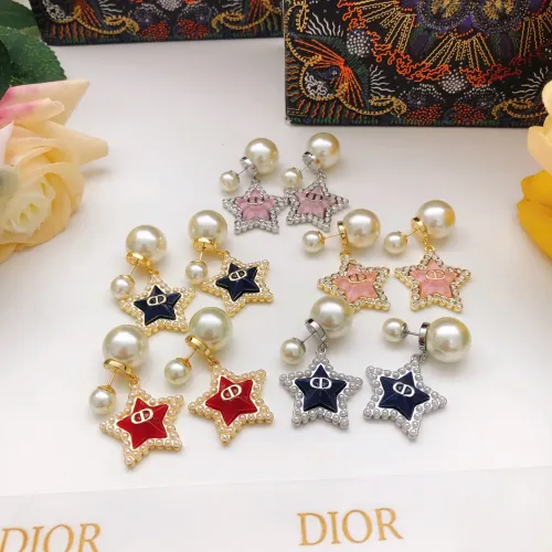 Replica Christian Dior Earrings For Women #1398638 $27.00 USD for Wholesale