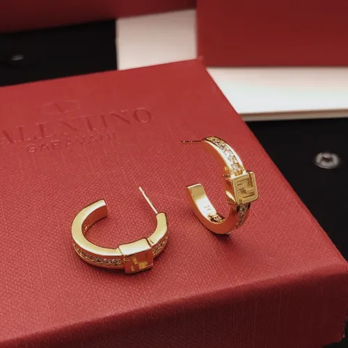 Fendi Earrings For Women #1398655 $25.00 USD, Wholesale Replica Fendi Earrings