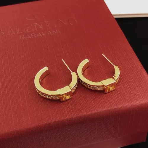 Replica Fendi Earrings For Women #1398655 $25.00 USD for Wholesale