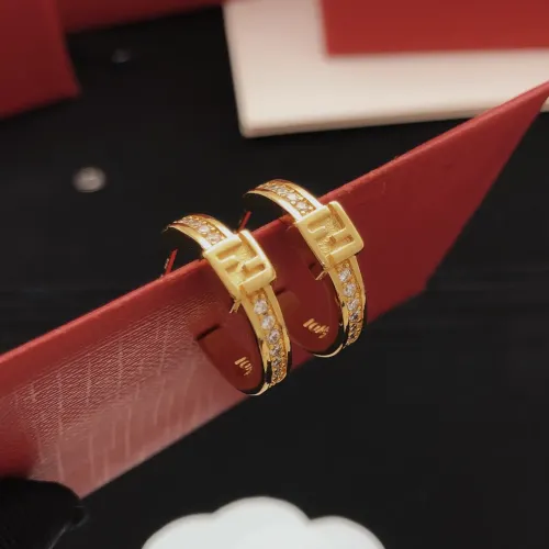 Replica Fendi Earrings For Women #1398655 $25.00 USD for Wholesale