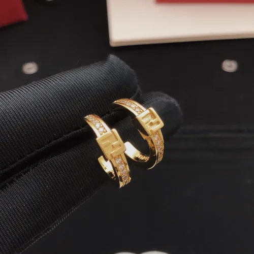 Replica Fendi Earrings For Women #1398655 $25.00 USD for Wholesale
