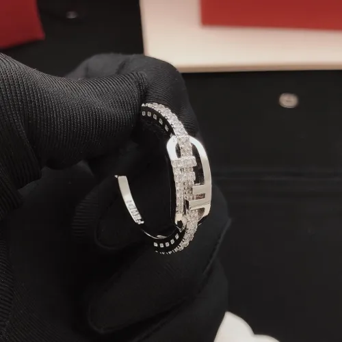 Replica Fendi Earrings For Women #1398656 $27.00 USD for Wholesale