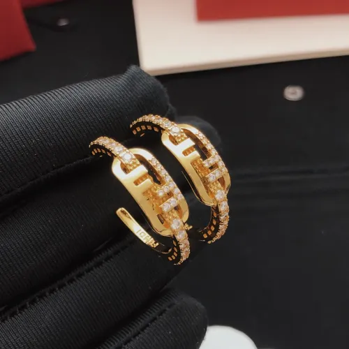 Replica Fendi Earrings For Women #1398657 $27.00 USD for Wholesale