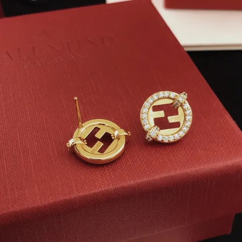 Replica Fendi Earrings For Women #1398659 $25.00 USD for Wholesale