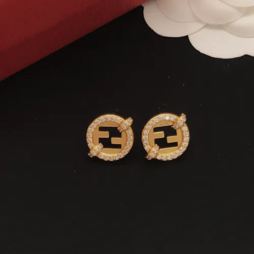 Replica Fendi Earrings For Women #1398659 $25.00 USD for Wholesale