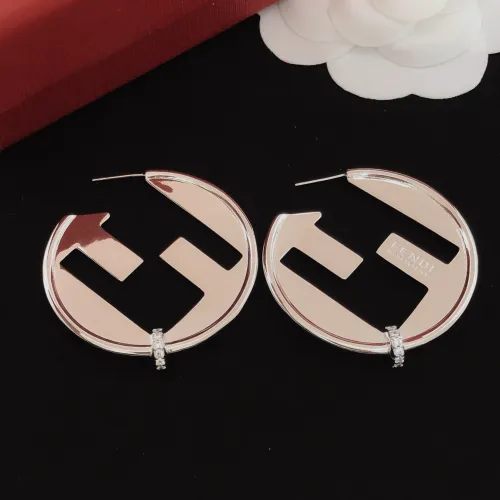 Replica Fendi Earrings For Women #1398660 $32.00 USD for Wholesale