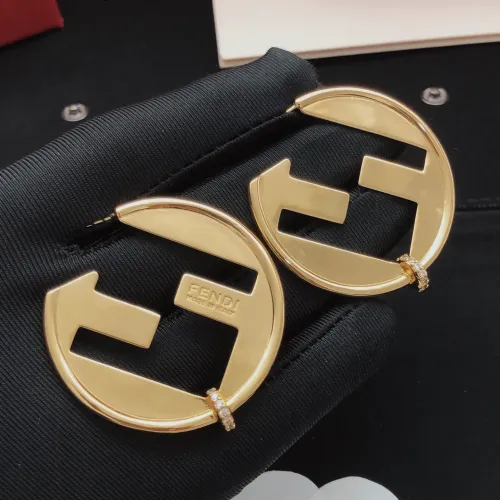 Fendi Earrings For Women #1398661 $32.00 USD, Wholesale Replica Fendi Earrings