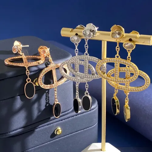 Replica Hermes Earrings For Women #1398666 $27.00 USD for Wholesale
